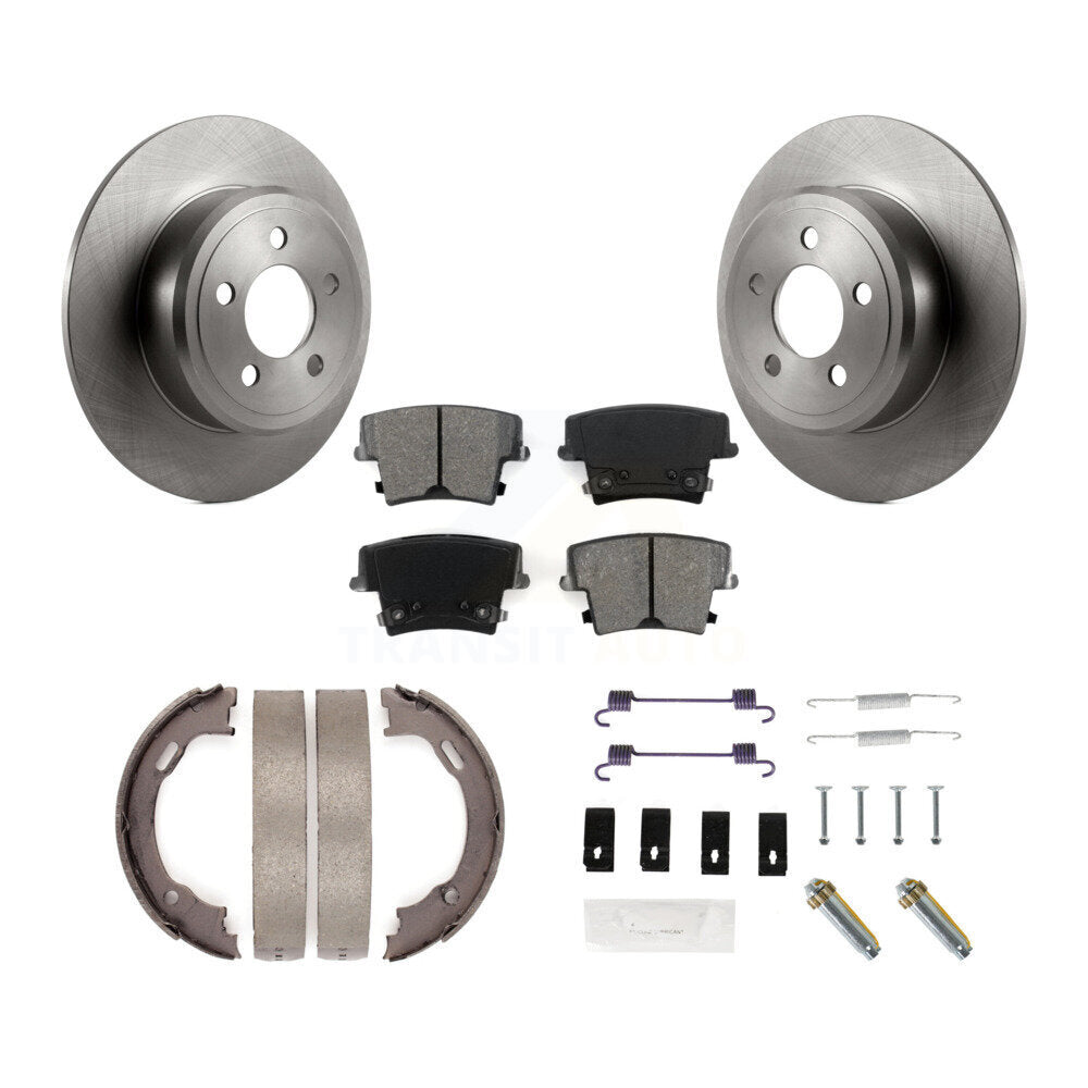 Transit Auto K8S-104920 Disc Brake Kit for 2005-2021 Dodge Charger, Chrysler 300, Dodge Challenger - Rear product image
