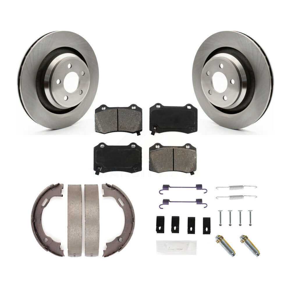 Transit Auto K8S-104921 Disc Brake Kit for 2005-2021 Dodge Charger, Dodge Challenger - Rear product image