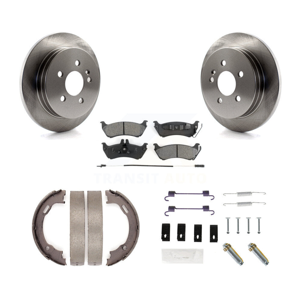 Transit Auto K8S-104928 Disc Brake Kit for 1998-2005 Mercedes-Benz ML350, Mercedes-Benz ML320, Mercedes-Benz ML430 - Rear product image
