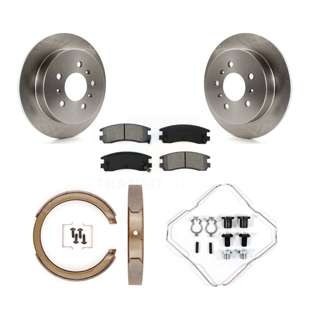 Transit Auto K8S-104930 Disc Brake Kit for 1997-2010 Chevrolet Impala, Buick Century, Oldsmobile Alero & more - Rear product image