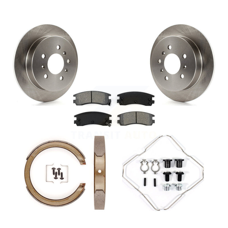 Transit Auto K8S-104930 Disc Brake Kit for 1997-2010 Chevrolet Impala, Buick Century, Oldsmobile Alero & more - Rear product image