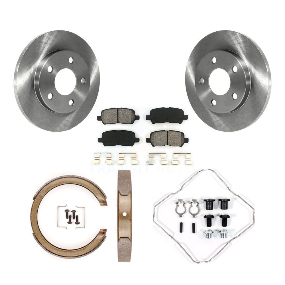Transit Auto K8S-104931 Disc Brake Kit for 2010 Chevrolet Impala - Rear product image