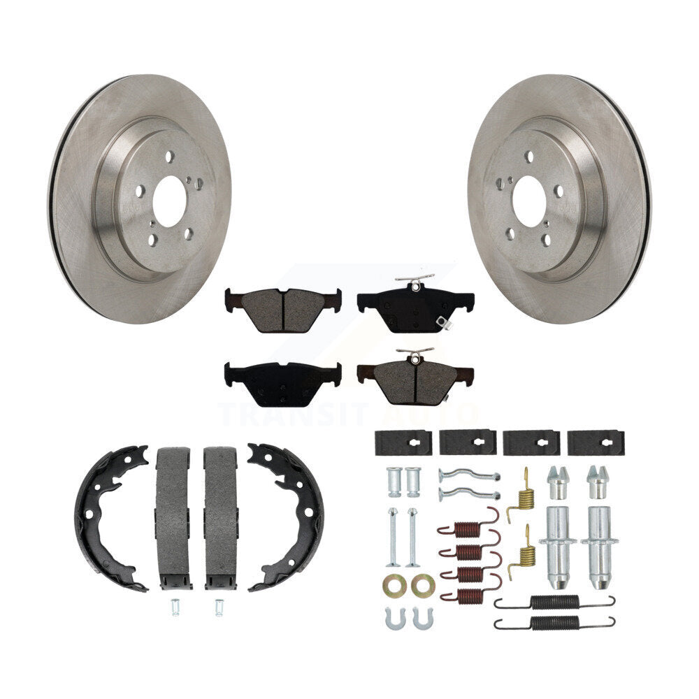 Transit Auto K8S-104934 Disc Brake Kit for 2021 Subaru Crosstrek - Rear product image