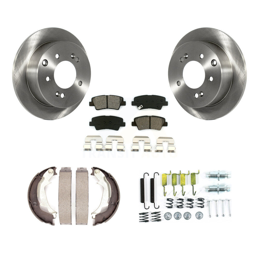 Transit Auto K8S-104935 Disc Brake Kit for 2010-2013 Kia Soul - Rear product image