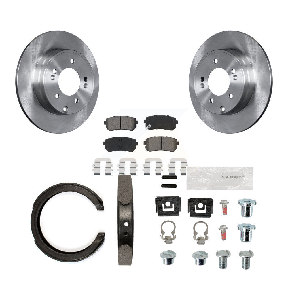 Transit Auto K8S-104944 Disc Brake Kit for 2016-2020 Kia Optima - Rear product image