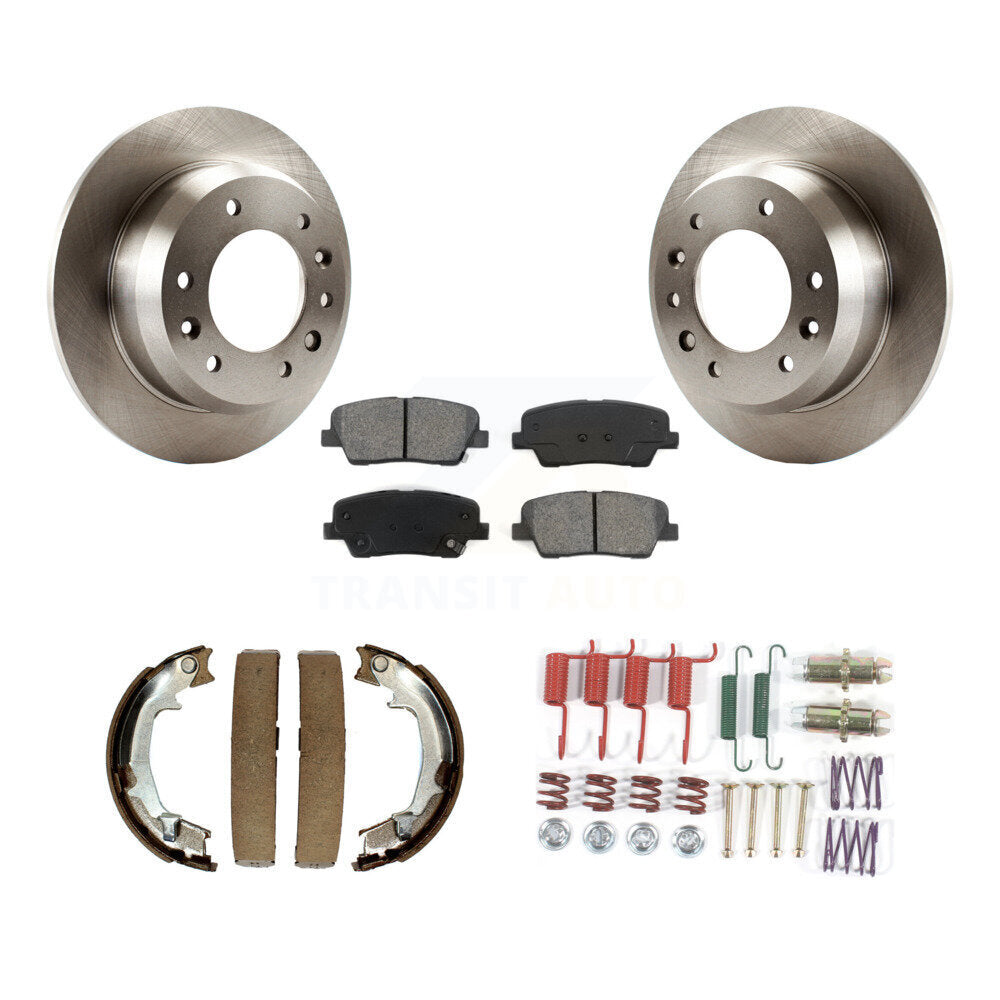 Transit Auto K8S-104946 Disc Brake Kit for 2006-2014 Kia Sedona, Hyundai Entourage - Rear product image