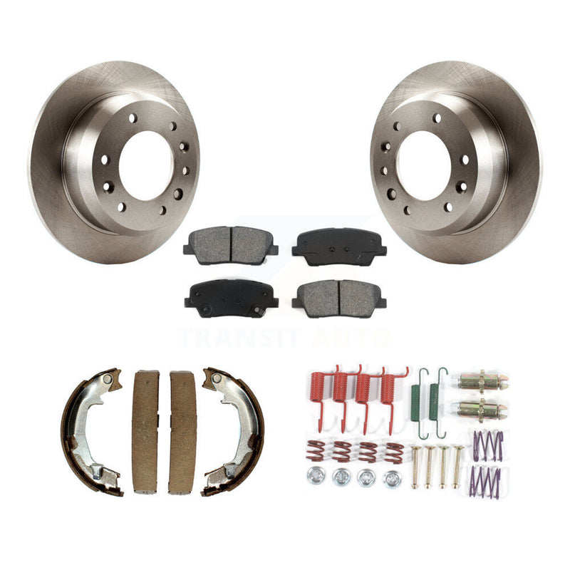 Transit Auto K8S-104946 Disc Brake Kit for 2006-2014 Kia Sedona, Hyundai Entourage - Rear product image