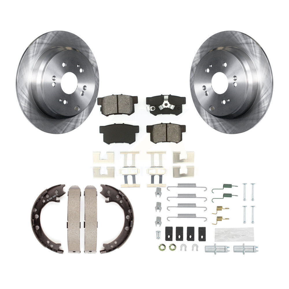 Transit Auto K8S-104948 Disc Brake Kit for 2007-2018 Acura RDX, Honda CR-V - Rear product image