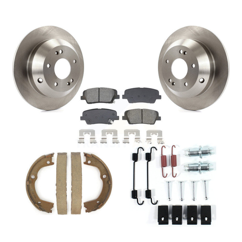 Transit Auto K8S-104951 Disc Brake Kit for 2010-2013 Kia Sorento, Hyundai Santa Fe - Rear product image