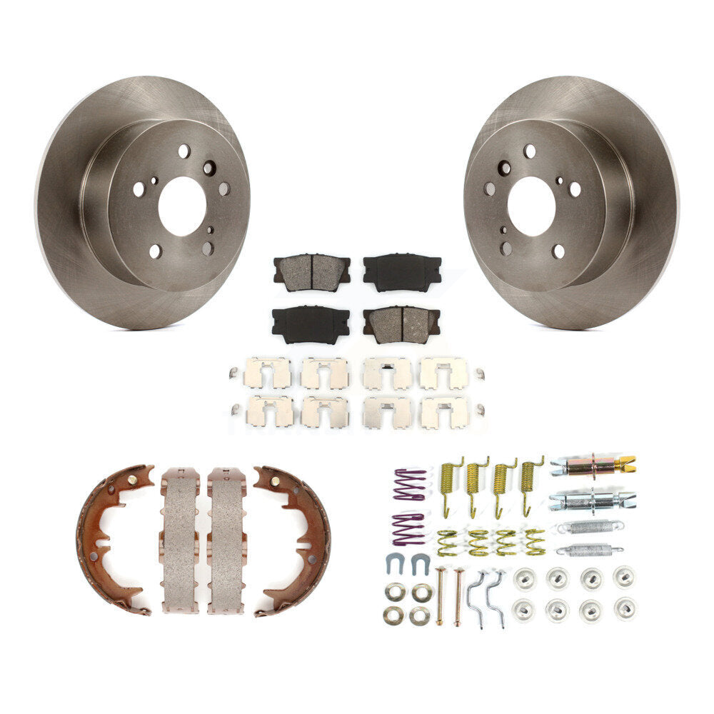 Transit Auto K8S-104952 Disc Brake Kit for 2007-2012 Toyota Avalon, Lexus ES350, Toyota Camry - Rear product image