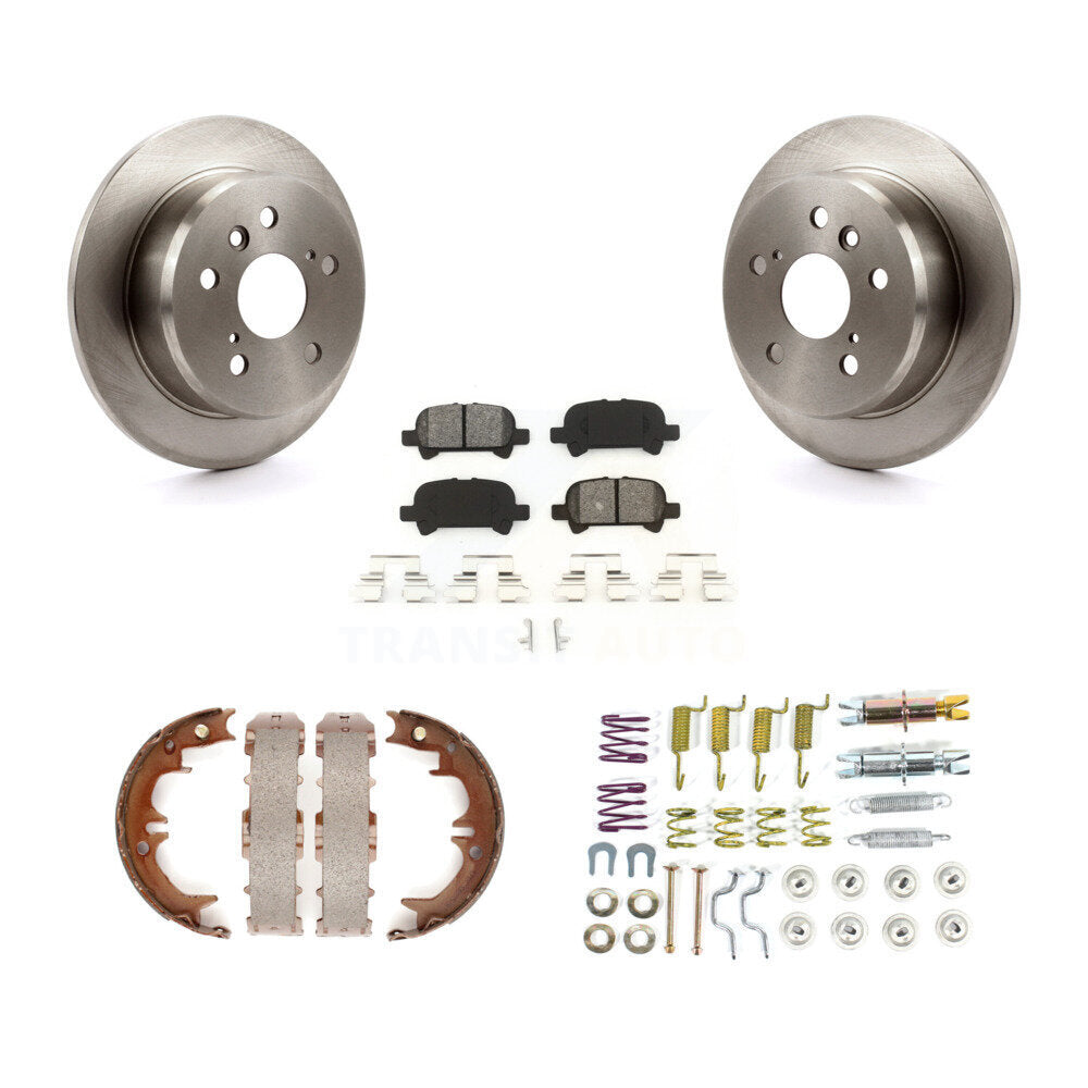 Transit Auto K8S-104955 Disc Brake Kit for 2002-2008 Toyota Avalon, Toyota Solara, Toyota Camry - Rear product image