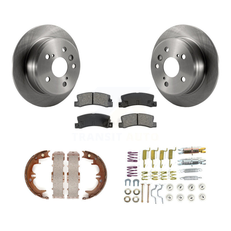 Transit Auto K8S-104957 Disc Brake Kit for 1992-2000 Toyota Solara, Lexus ES300, Toyota Camry - Rear product image