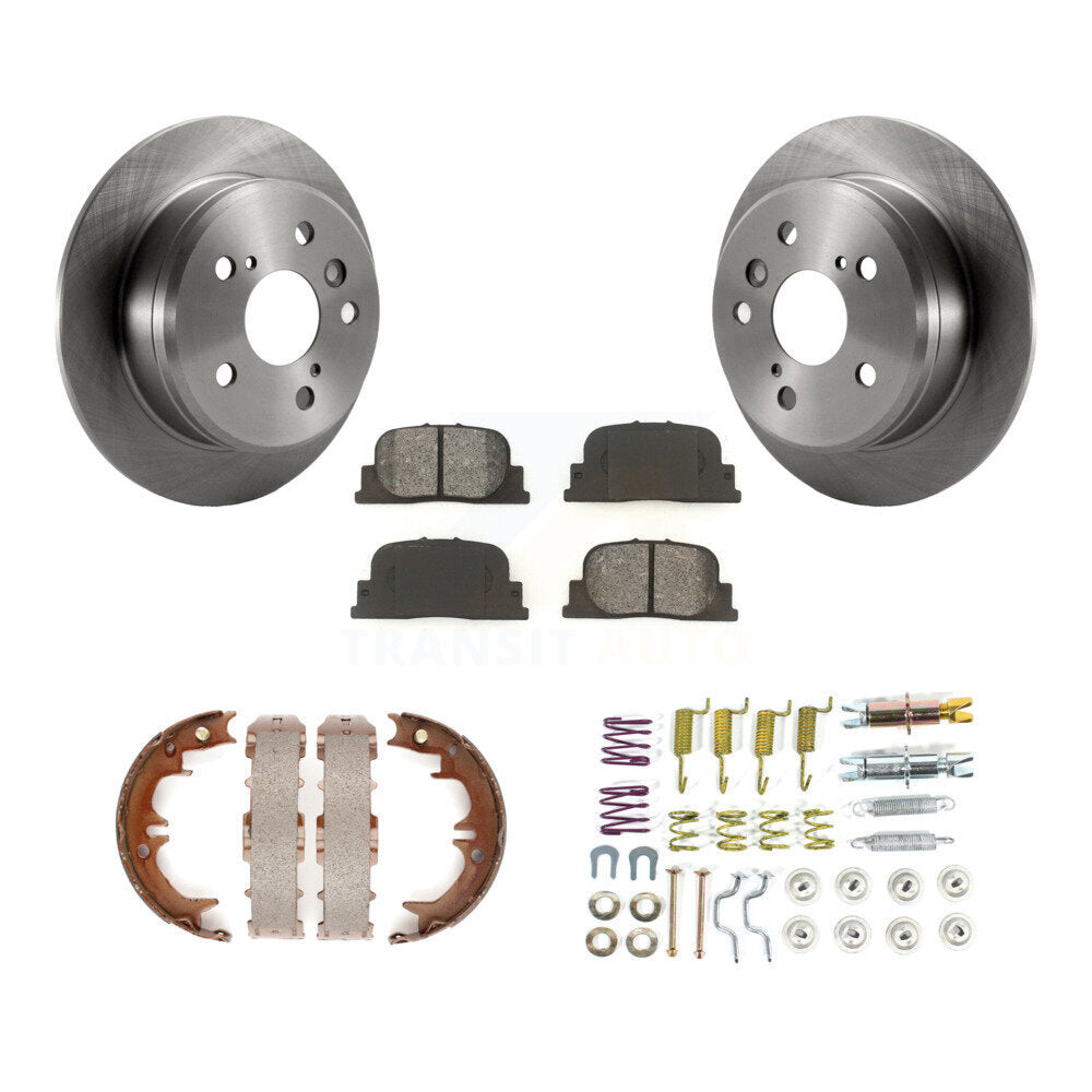 Transit Auto K8S-104958 Disc Brake Kit for 1999-2001 Lexus ES300, Toyota Camry - Rear product image
