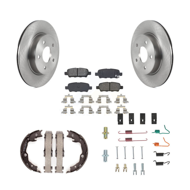 Transit Auto K8S-104972 Disc Brake Kit for 2017-2018 Nissan LEAF - Rear product image
