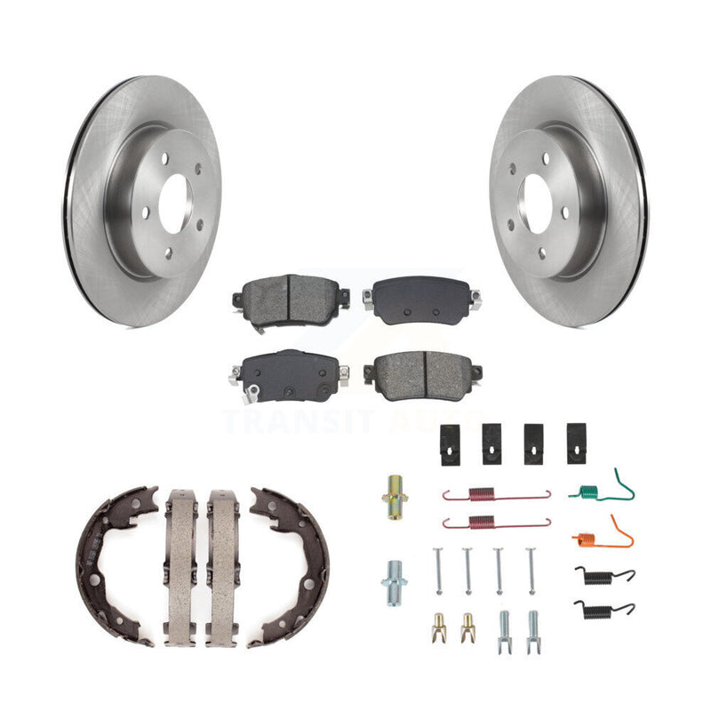 Transit Auto K8S-104974 Disc Brake Kit for 2018-2023 Nissan LEAF - Rear product image
