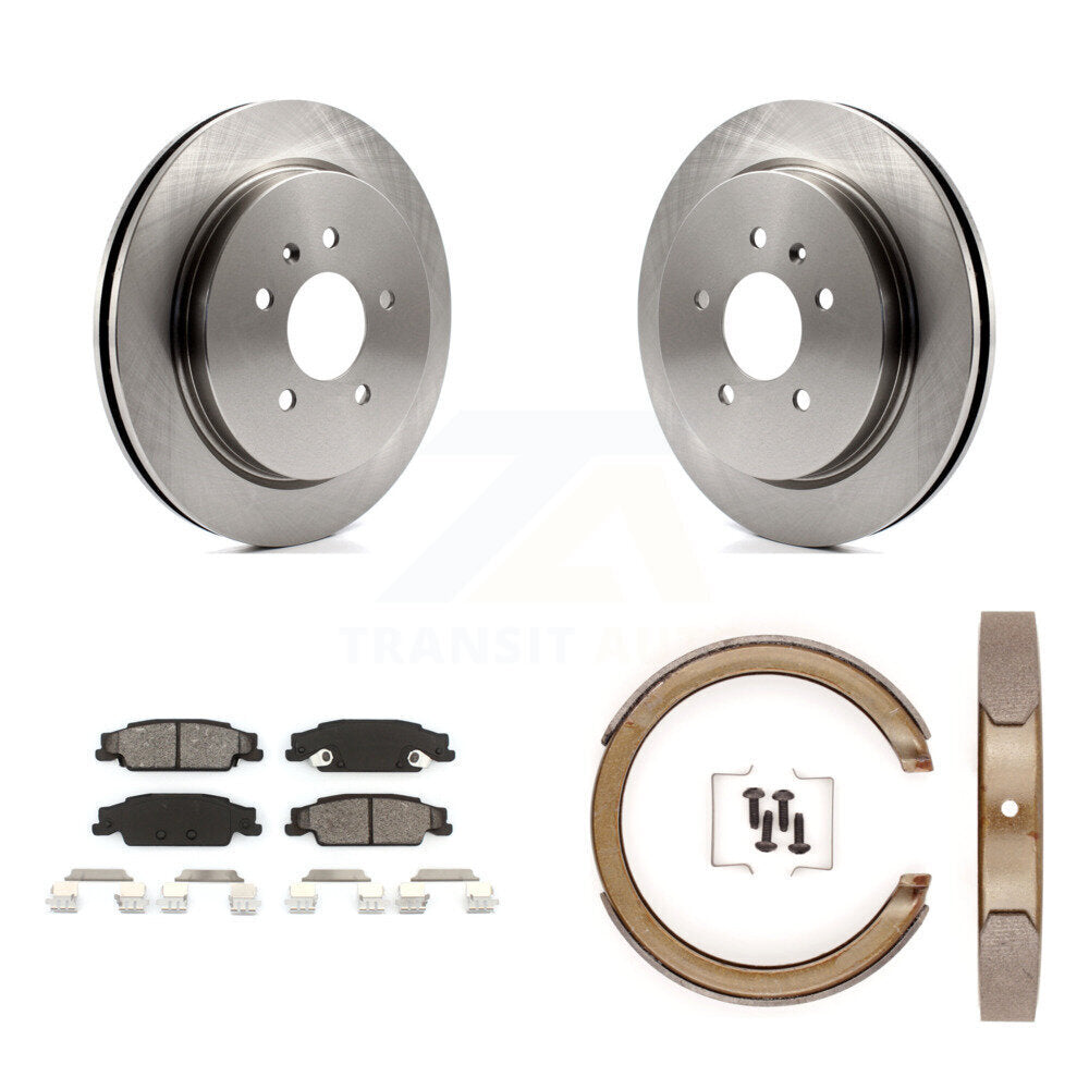 Transit Auto K8S-104985 Disc Brake Kit for 2005-2008 Cadillac STS - Rear product image