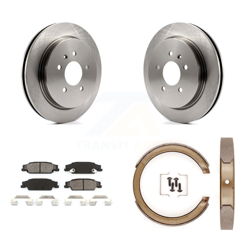 Transit Auto K8S-104985 Disc Brake Kit for 2005-2008 Cadillac STS - Rear product image