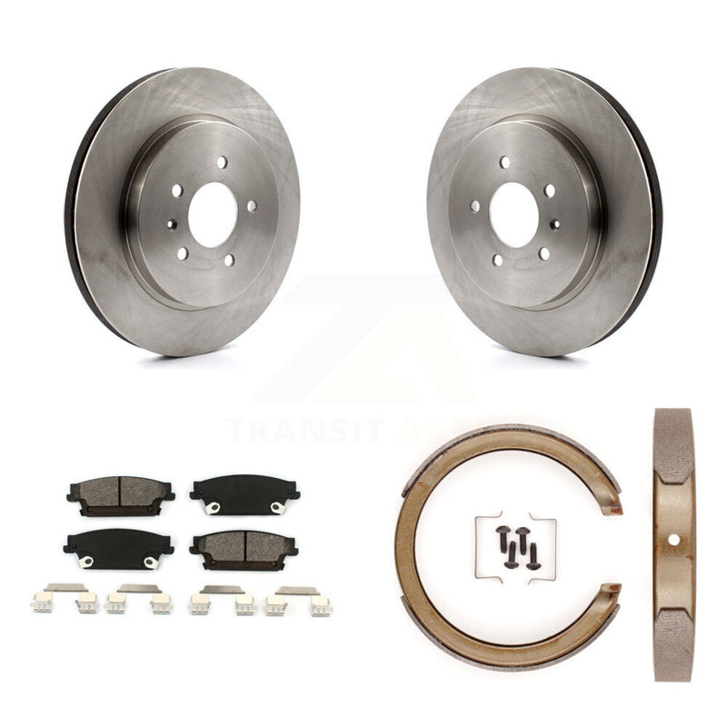 Transit Auto K8S-104986 Disc Brake Kit for 2005-2008 Cadillac STS - Rear product image