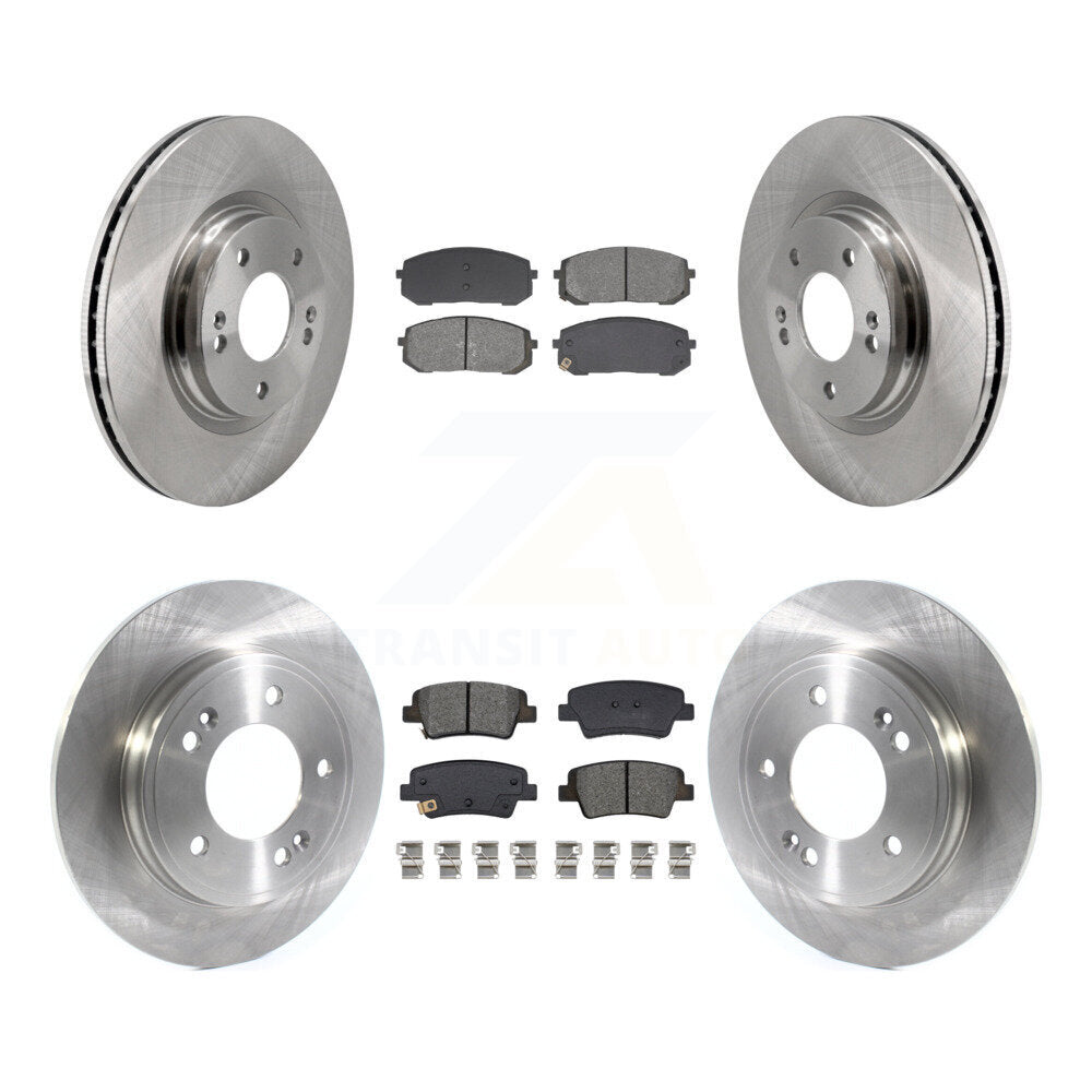 Transit Auto K8S-105010 Disc Brake Kit for 2021-2024 Hyundai Elantra - Front and Rear product image
