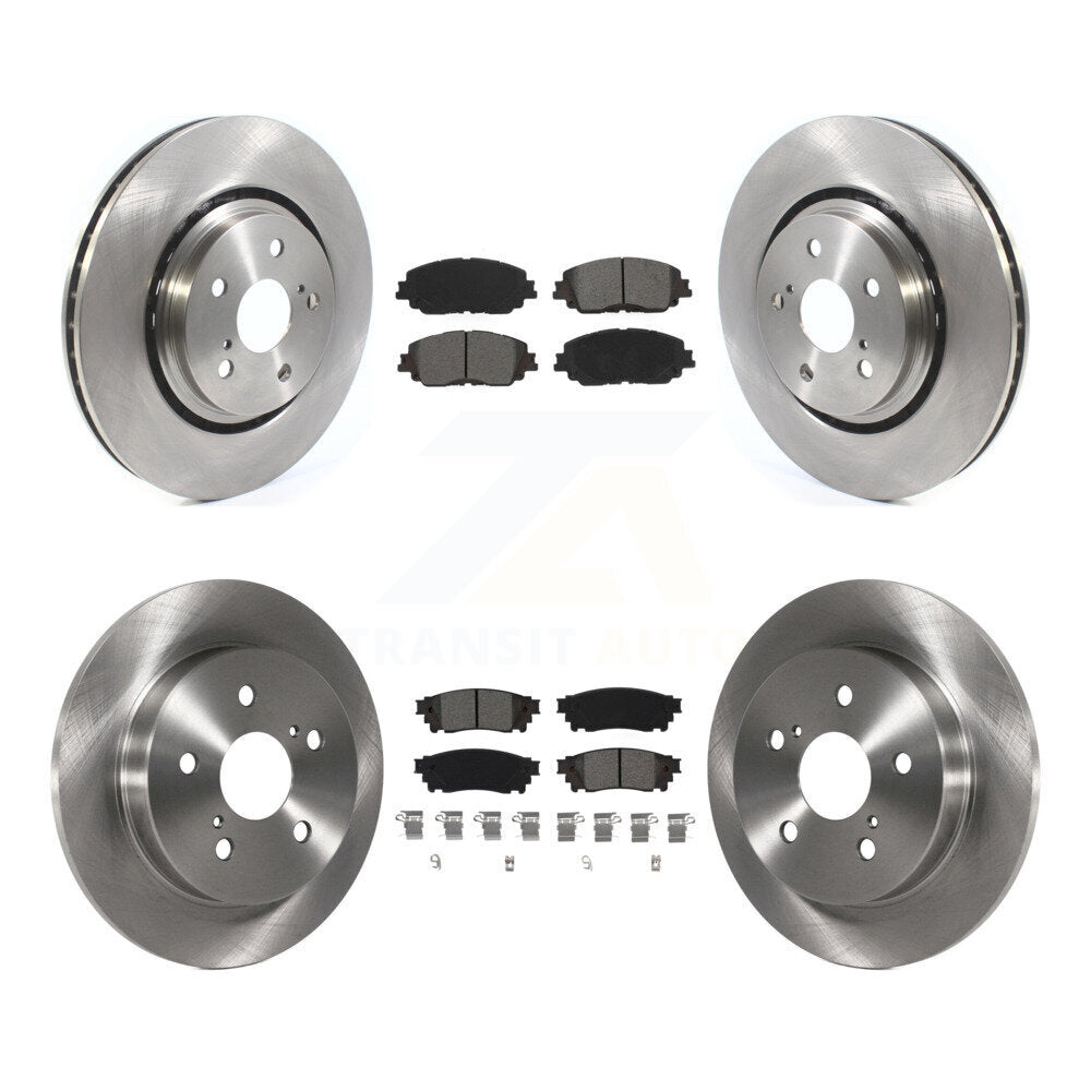 Transit Auto K8S-105012 Disc Brake Kit for 2020 Toyota Camry - Front and Rear product image