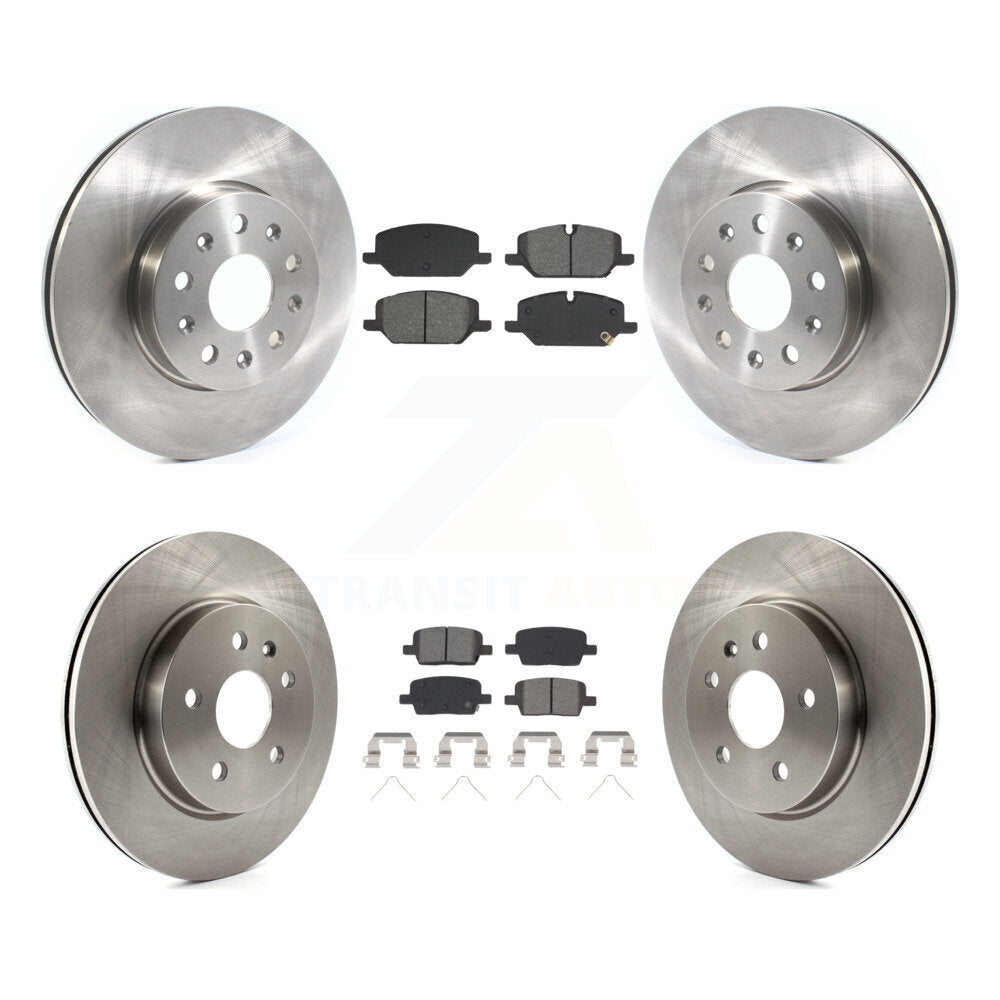 Transit Auto K8S-105013 Disc Brake Kit for 2021-2022 Chevrolet Camaro - Front and Rear product image