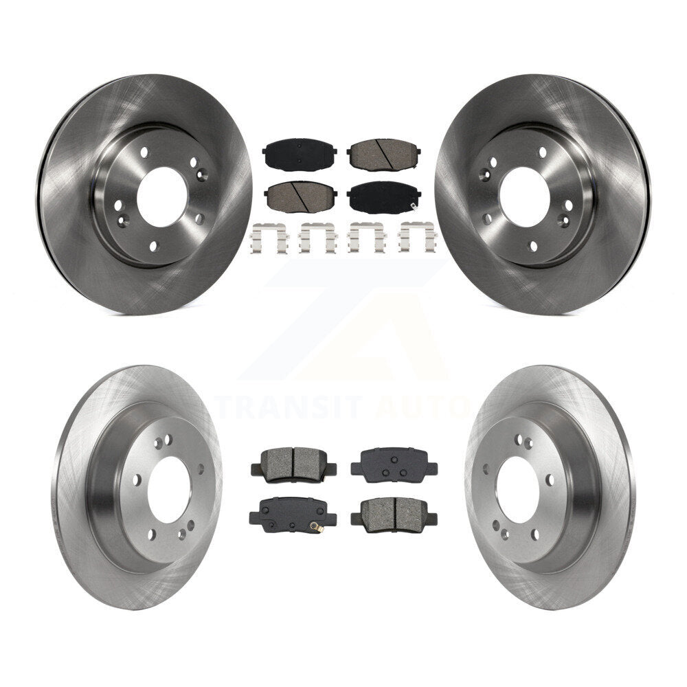 Transit Auto K8S-105016 Disc Brake Kit for 2021-2024 Kia Seltos - Front and Rear product image