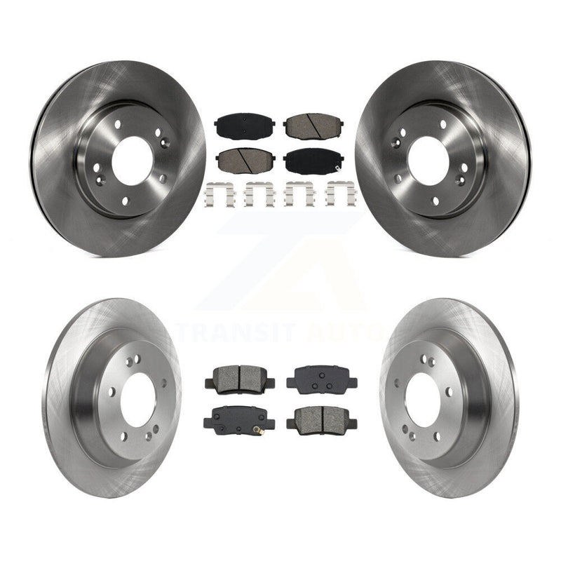 Transit Auto K8S-105016 Disc Brake Kit for 2021-2024 Kia Seltos - Front and Rear product image
