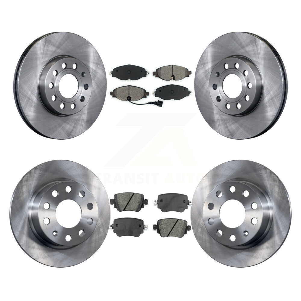 Transit Auto K8S-105017 Disc Brake Kit for 2015 Volkswagen Golf SportWagen - Front and Rear product image