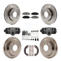 Transit Auto K8S-105031 Disc Brake Kit for 2009-2011 Nissan Versa - Front and Rear product image