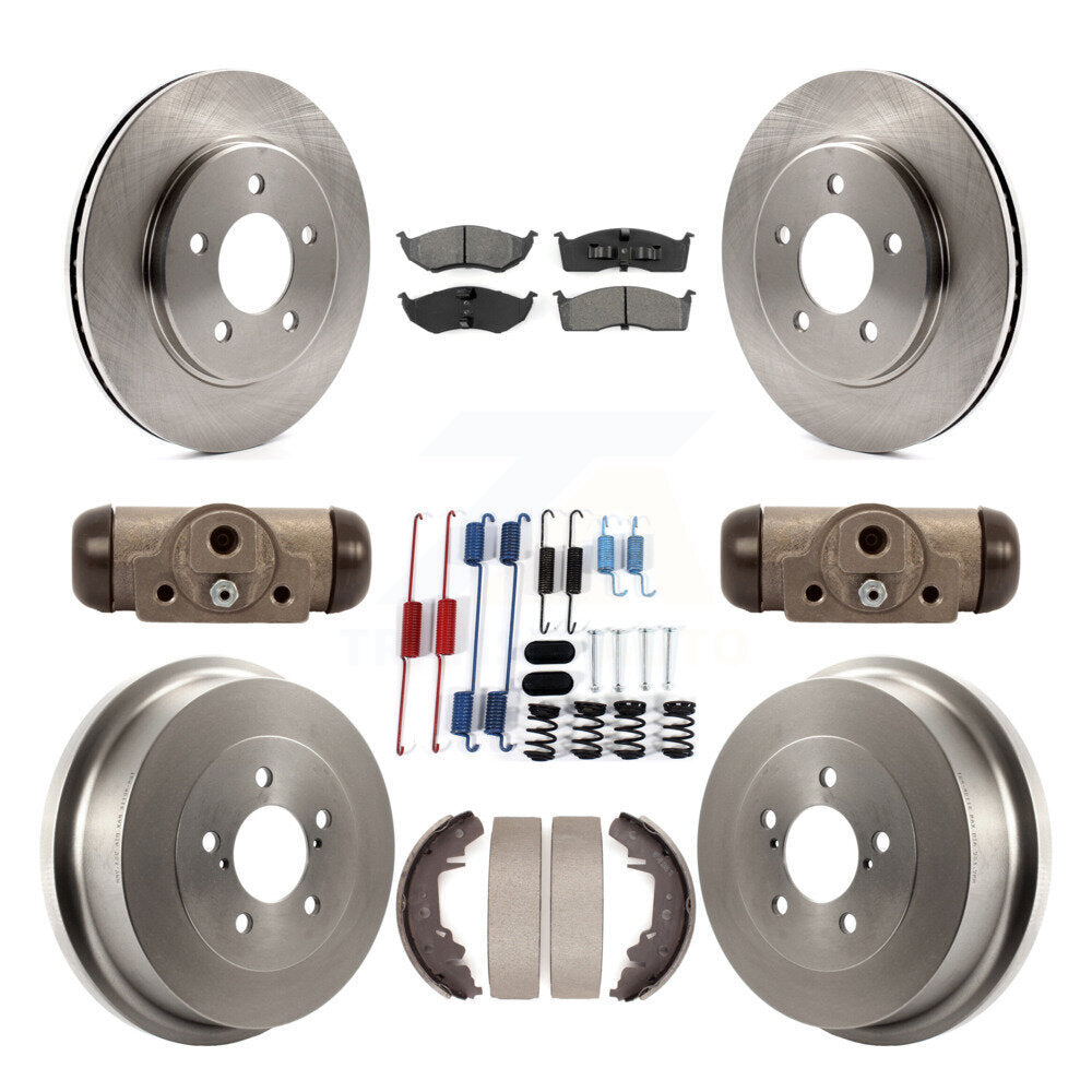 Transit Auto K8S-105032 Disc Brake Kit for 2000 Chrysler Grand Voyager, Chrysler Town & Country, Chrysler Voyager & more - Front and Rear product image