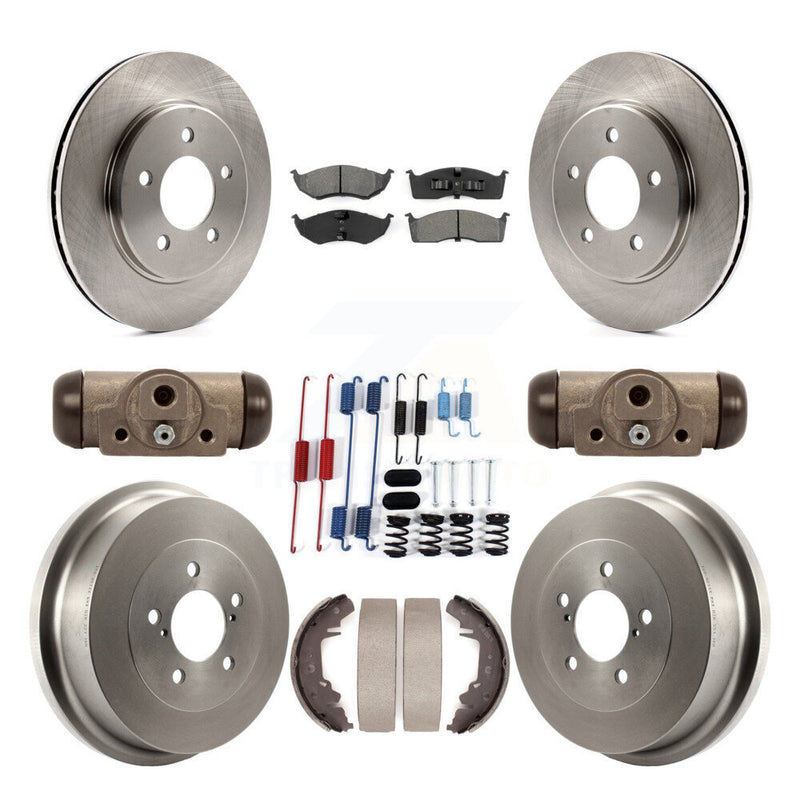 Transit Auto K8S-105032 Disc Brake Kit for 2000 Chrysler Grand Voyager, Chrysler Town & Country, Chrysler Voyager & more - Front and Rear product image