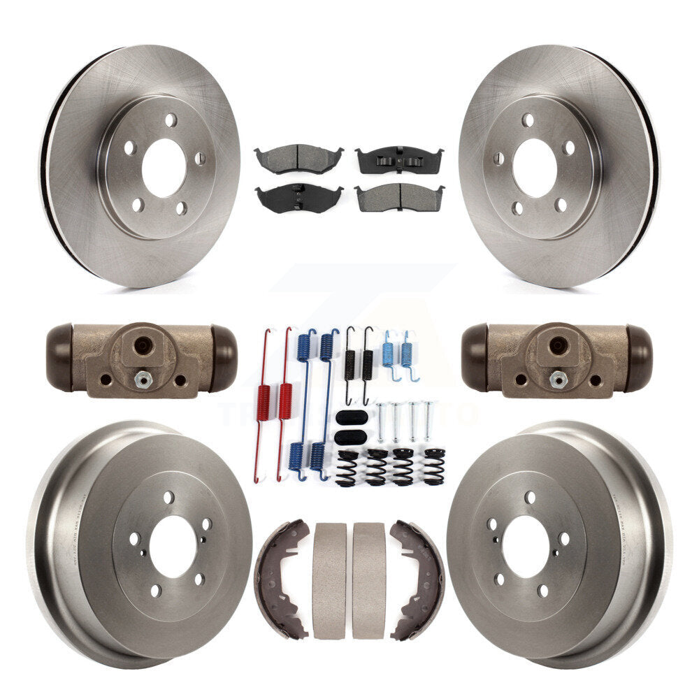 Transit Auto K8S-105033 Disc Brake Kit for 2000 Chrysler Grand Voyager - Front and Rear product image