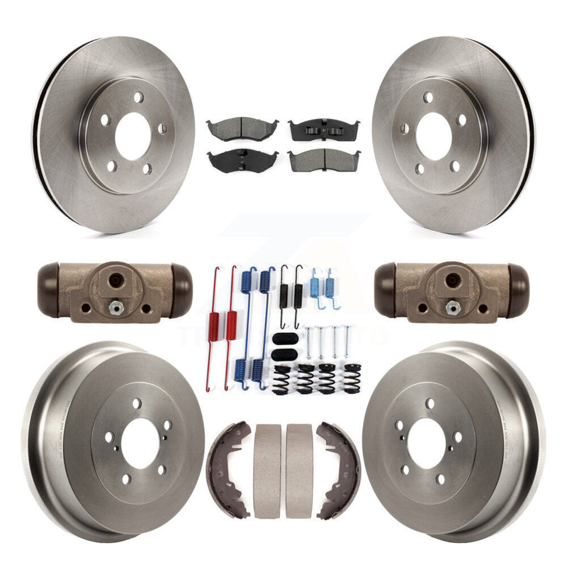 Transit Auto K8S-105033 Disc Brake Kit for 2000 Chrysler Grand Voyager - Front and Rear product image