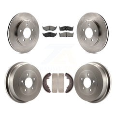Transit Auto K8S-105035 Disc Brake Kit for 1996-2000 Chrysler Grand Voyager, Chrysler Voyager, Dodge Caravan & more - Front and Rear product image