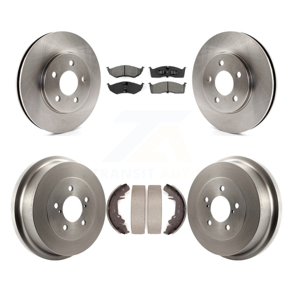 Transit Auto K8S-105036 Disc Brake Kit for 2000 Chrysler Grand Voyager - Front and Rear product image