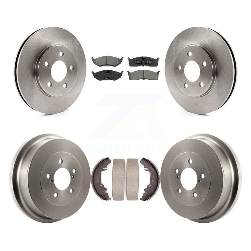 Transit Auto K8S-105036 Disc Brake Kit for 2000 Chrysler Grand Voyager - Front and Rear product image