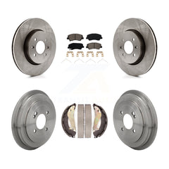 Transit Auto K8S-105037 Disc Brake Kit for 2018-2023 Kia Rio, Hyundai Accent - Front and Rear product image