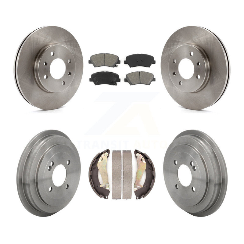 Transit Auto K8S-105038 Disc Brake Kit for 2018 Kia Rio - Front and Rear product image