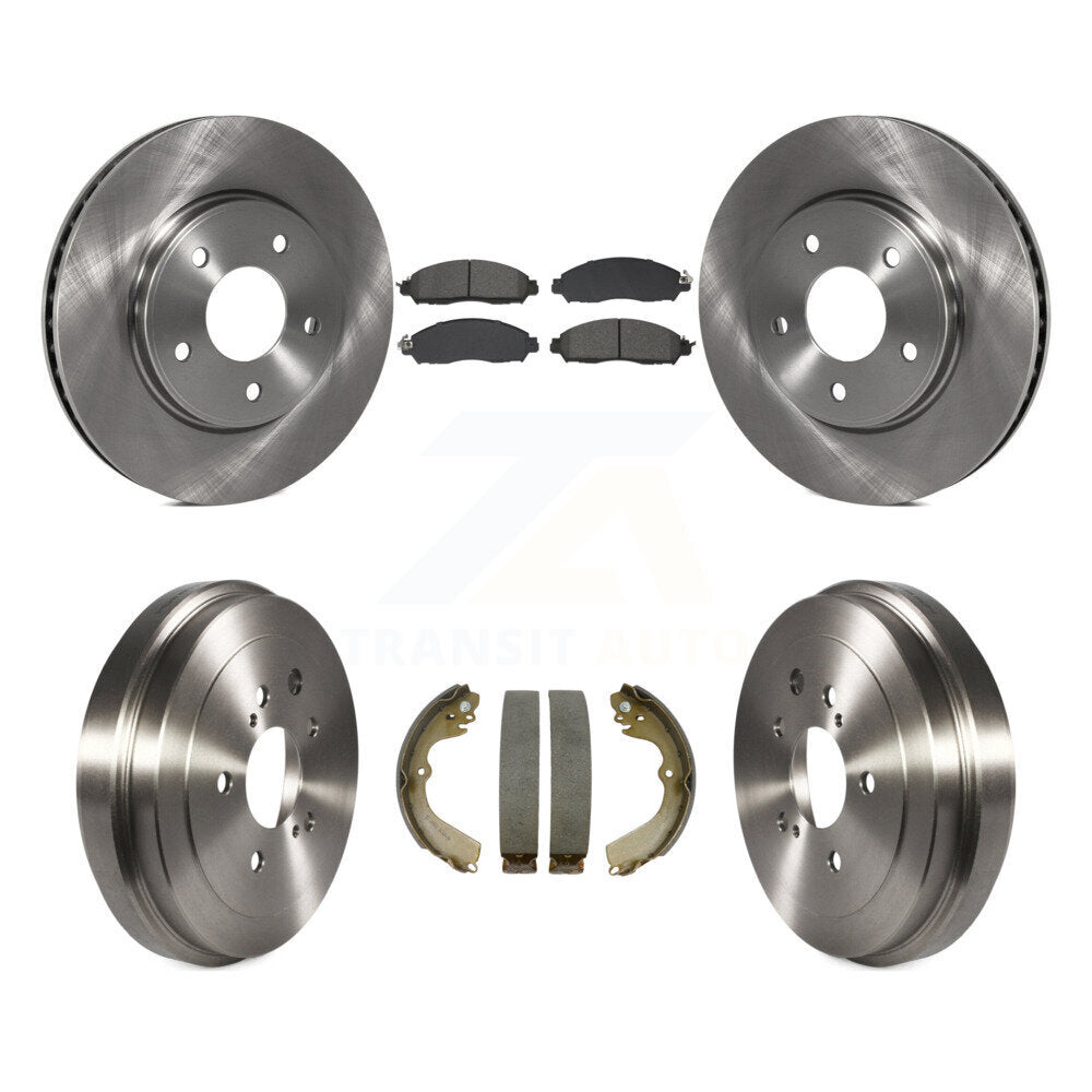 Transit Auto K8S-105040 Disc Brake Kit for 2021 Nissan NV200 - Front and Rear product image