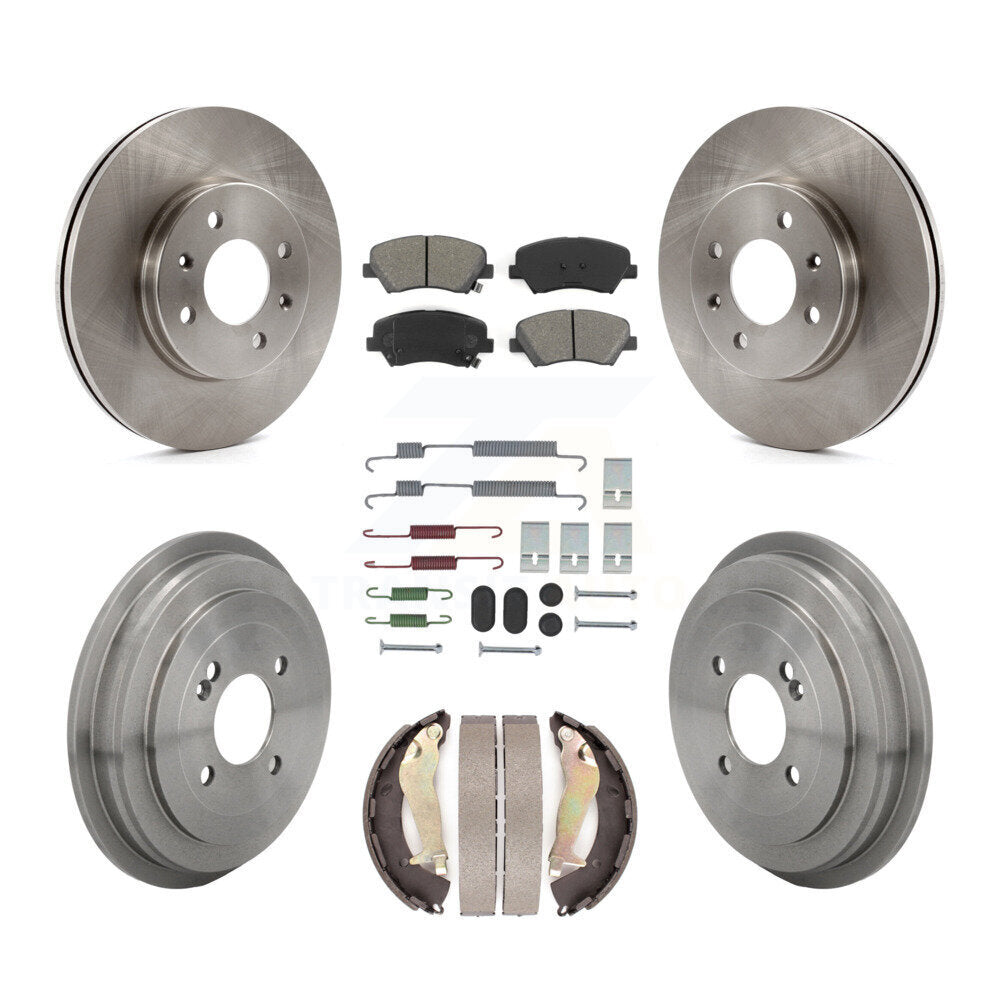Transit Auto K8S-105044 Disc Brake Kit for 2018 Kia Rio - Front and Rear product image