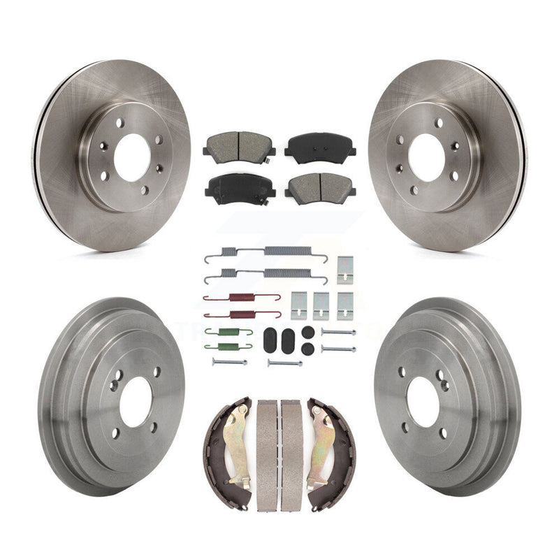 Transit Auto K8S-105044 Disc Brake Kit for 2018 Kia Rio - Front and Rear product image