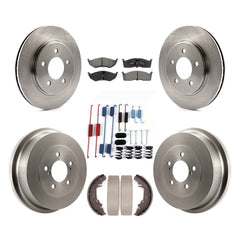 Transit Auto K8S-105045 Disc Brake Kit for 1996-2000 Chrysler Grand Voyager, Chrysler Voyager, Chrysler Town & Country & more - Front and Rear product image