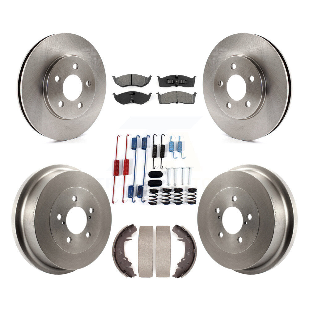 Transit Auto K8S-105046 Disc Brake Kit for 2000 Chrysler Grand Voyager - Front and Rear product image