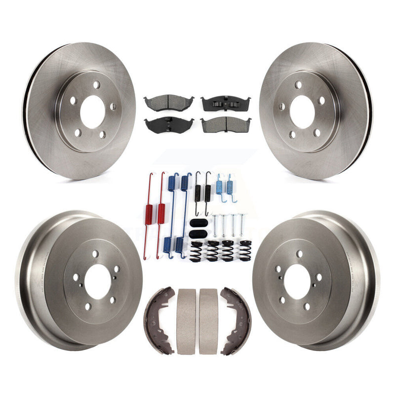 Transit Auto K8S-105046 Disc Brake Kit for 2000 Chrysler Grand Voyager - Front and Rear product image