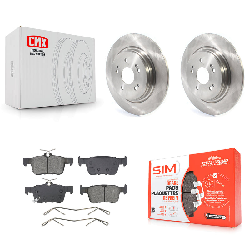 Transit Auto K8S-105047 Disc Brake Kit for 2022-2024 Acura RDX - Rear product image