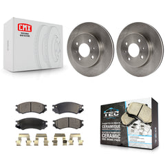 Transit Auto K8T-100007 Disc Brake Kit for 1991-2002 Saturn SC1, Saturn SC2, Saturn SW1 & more - Front product image