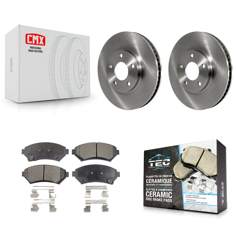 Transit Auto K8T-100014 Disc Brake Kit for 1997-2005 Buick LeSabre, Cadillac DeVille, Chevrolet Impala & more - Front product image