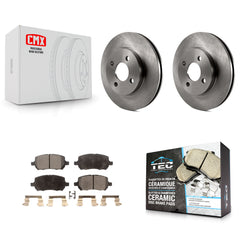 Transit Auto K8T-100034 Disc Brake Kit for 2003-2010 Chevrolet Cobalt, Pontiac G5, Pontiac Pursuit & more - Front product image