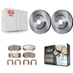 Transit Auto K8T-100076 Disc Brake Kit for 2010-2017 GMC Terrain, Chevrolet Camaro - Front product image