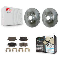 Transit Auto K8T-100083 Disc Brake Kit for 2016-2023 Chevrolet Bolt EUV, Chevrolet Bolt EV, Chevrolet Cruze & more - Front product image